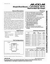 DataSheet MAX4464 pdf